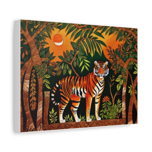 Twilight Tiger – Canvas Print - Image 2