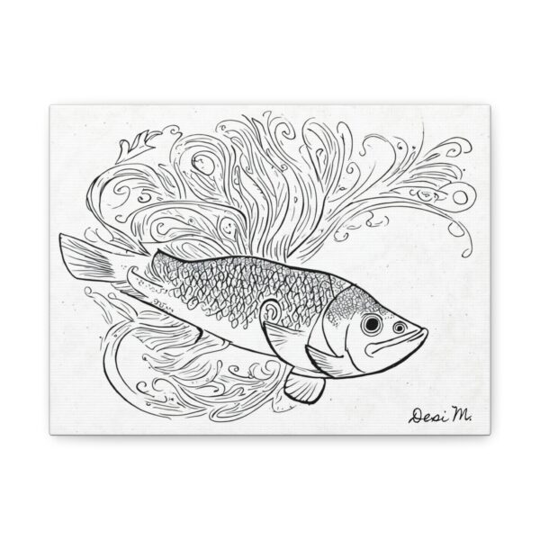"Fish Swirls" - Simple Art Collection